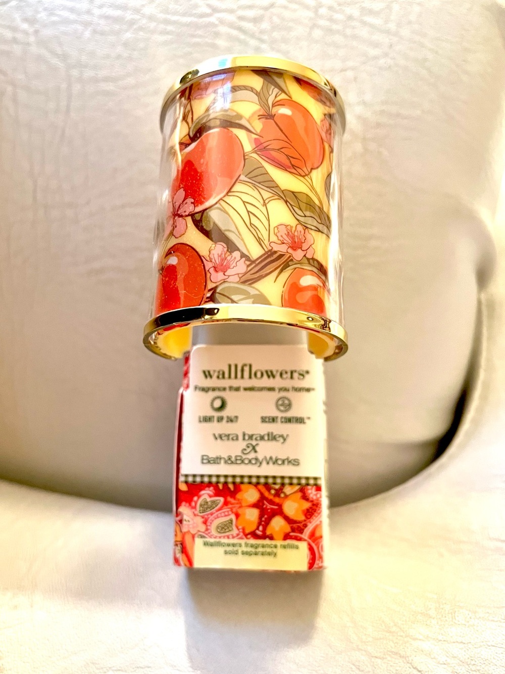 Vera Bradley Peach Scent Control Nightlight!